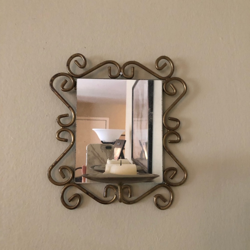 🌵 Wall Mirror & Candle Holder 🌵